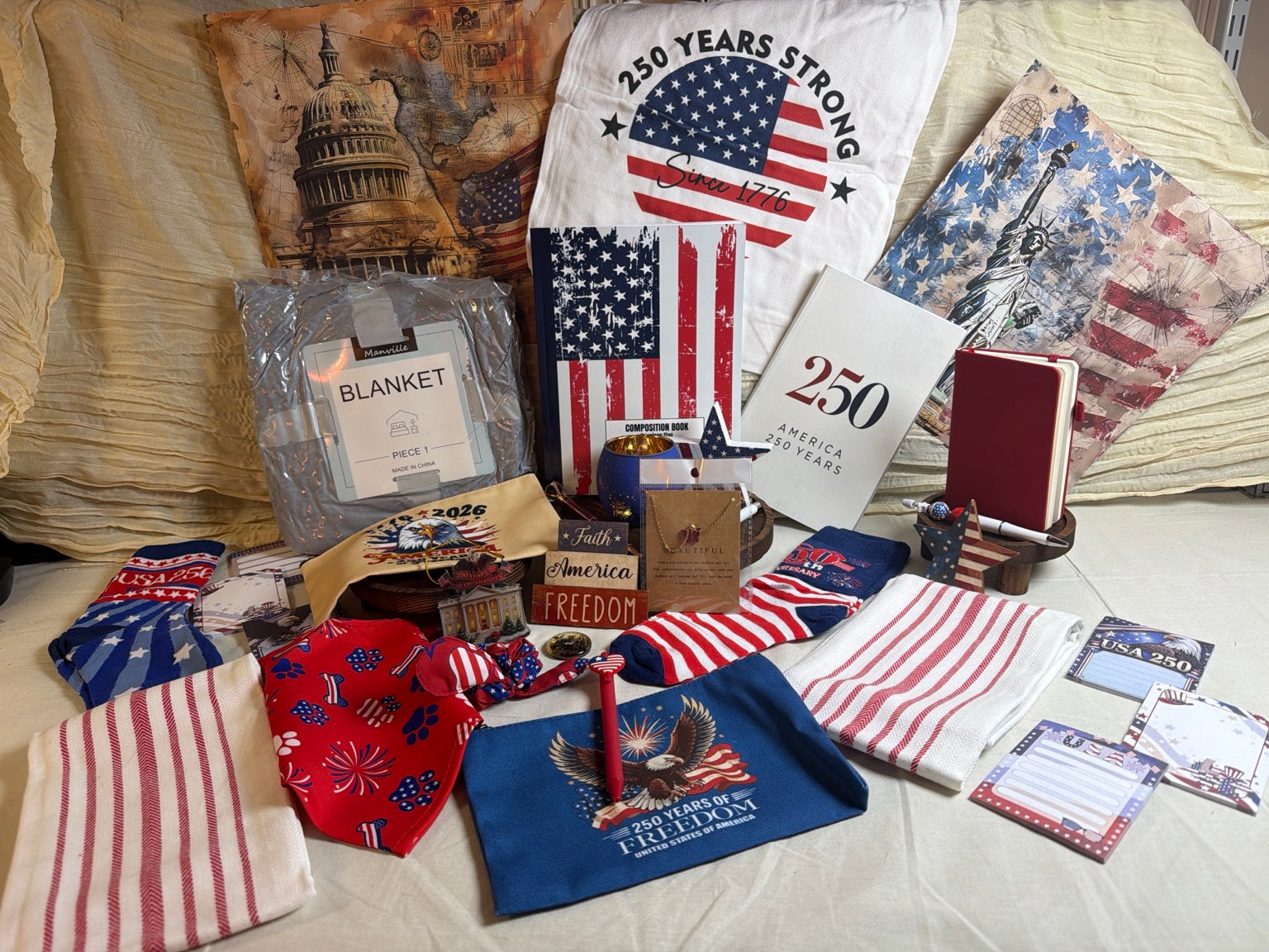 ONLY 5 AVAILABLE-Patriotic Paws Collection